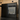 Installed Universal Kitchen - Black Hex with Fridge
