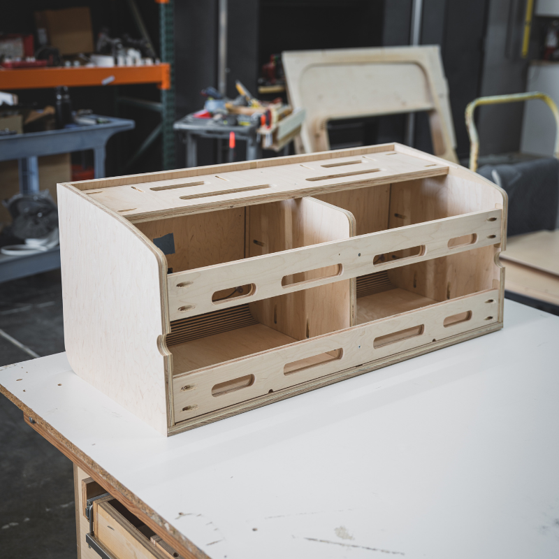 Rounded Overhead Cabinet - Ford Transit