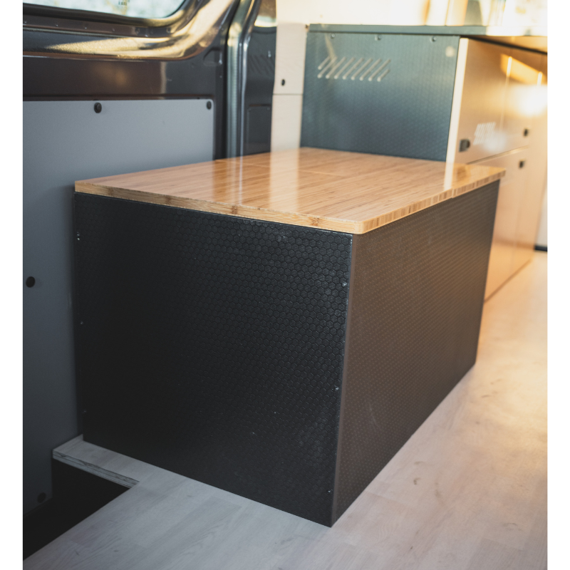Sprinter Van Stealth Bench Cabinet