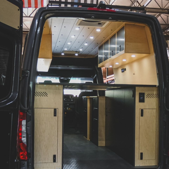 Sprinter Wall Panel Kit | Van Conversion Interior | Serg Supply ...