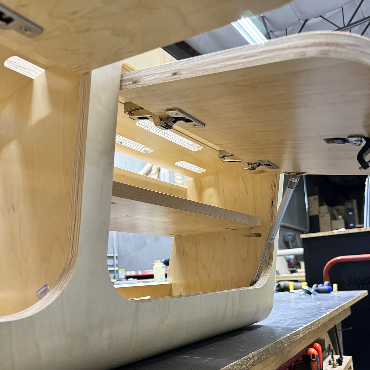 Overhead Van Aero Rounded Overhead Van Cabinets | Storage Solutions by Serg Supply ...