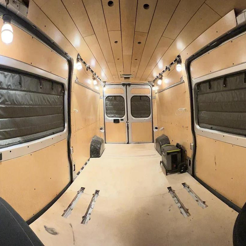 Van Wall Rack Transform Your Van Interior with Our Promaster Wall Panel Kit - Ideal ...