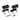 Promaster Roof Rack Brackets - Set of 2