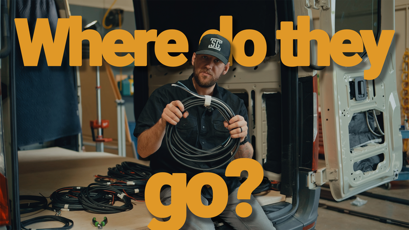 How and where do you run wires in your campervan | Installing your Serg Supply Wiring Kit