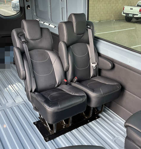 Sprinter Bench Reclining 2 x 18” JMG UCM Bench Seat for Sprinter and Transit Vans – SergSupply